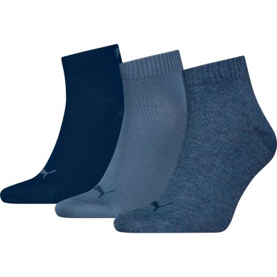 PUMA UNISEX QUARTER PLAIN 3P 460 47-50 in blau