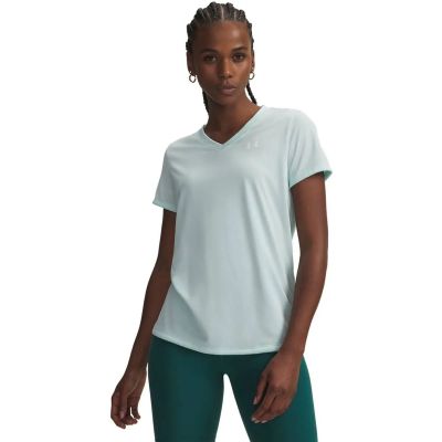 Damen Shirt TECH SSV- SOLID in silber