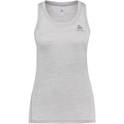 BL TOP Crew neck Singlet NATUR 15700 XS in grau