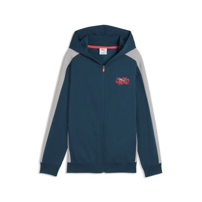 ACTIVE SPORTS Full-Zip Hoodie TR B in blau