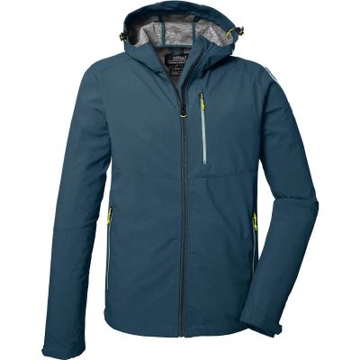 Herren Funktionsjacke KOS 259 MN SFTSHLL JCKT in blau