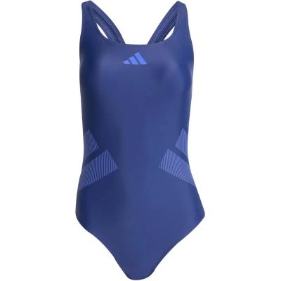 Damen Schwimmanzug Logo C-Back in blau