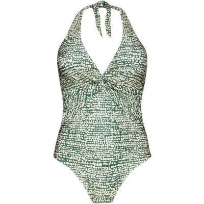 Damen Badeanzug Cascis Halter Shaping Onepiece in silber