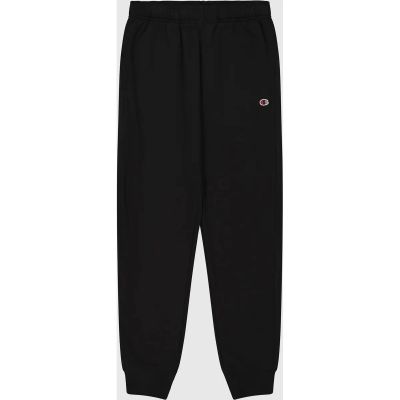 Herren Hose Rib Cuff in schwarz