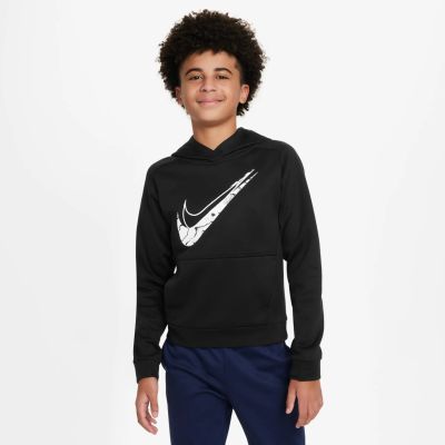 Nike K Nk Tf Rpl Multi Hdy Hbr Sr - black/lt smoke grey/htr/white in 010 black/lt smoke grey/htr/wh