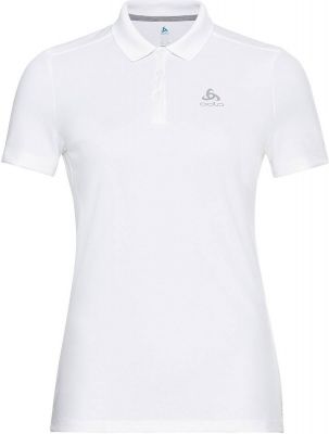 ODLO Damen Polo Polo shirt s/s F-DRY in weiß