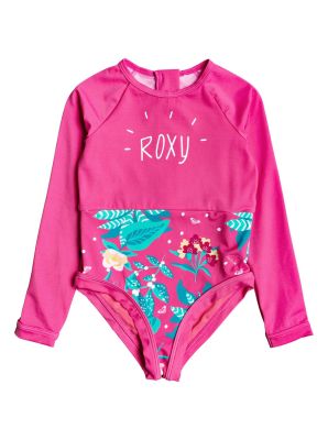ROXY Magical Sea Kinder Badeanzug in mlb6 pink flambe sunnyplace