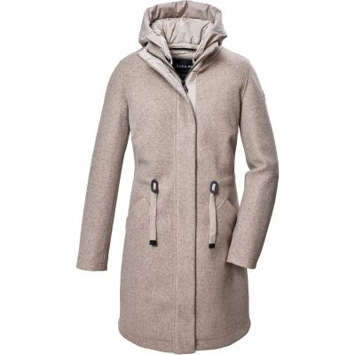 by killtec Damen Mantel GW 46 WMN KNTFLC PRK in braun