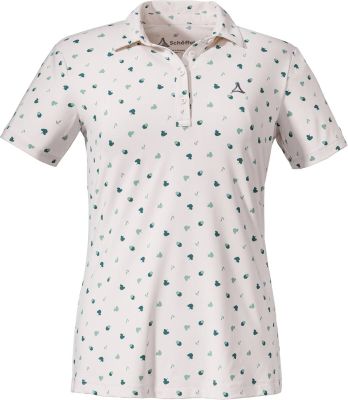 SCHÖFFEL Damen Polo Polo Shirt Achhorn L in weiß