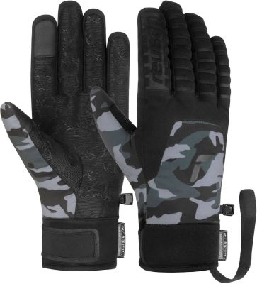 REUSCH Herren Handschuhe Reusch Raptor R-TEX® XT TOUCH-TEC in schwarz