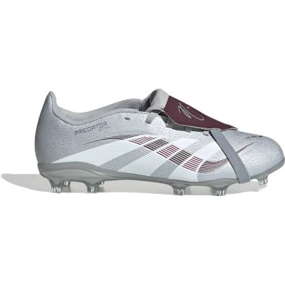 Kinder Fussball-Rasenschuhe Predator League JB Fold-Over Tongue Kids FG/MG in silber