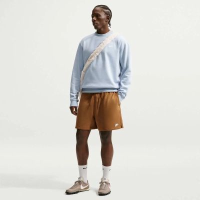 Herren Shorts M NK CLUB FLOW FT SHORT in weiß