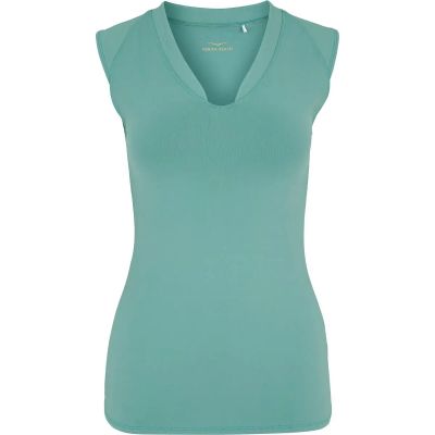 Damen Shirt VENICEBEACH Damen T-Shirt Eleam Body Shirt in grün
