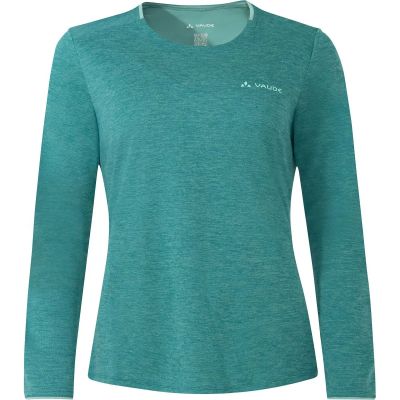 Damen Shirt Wo Essential LS T-Shirt in blau