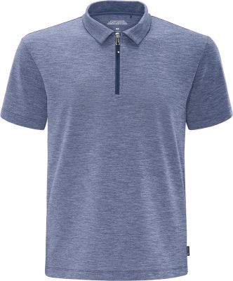 schneider sportswear Herren Funktions-Polo MELM-POLO in blau