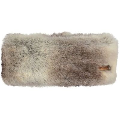 Stirnband Fur in braun