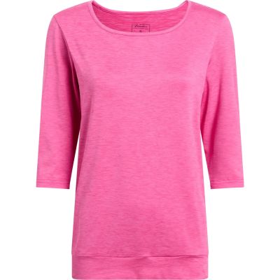 Damen Shirt Da.-Shirt Jewel 3/4 SS W in grau