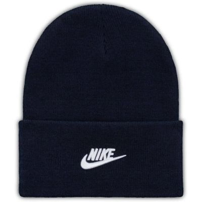 Herren Mütze Peak Futura Beanie in schwarz