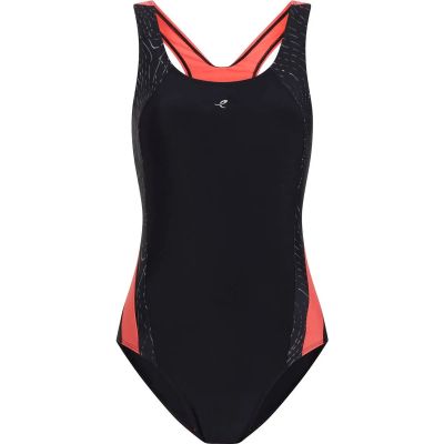 Damen Badeanzug Da.-Schwimmanzug Nora W in schwarz