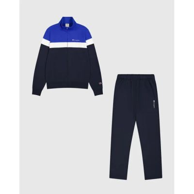 Full Zip Suit in blau