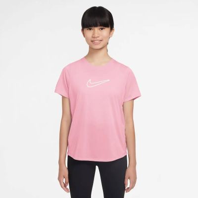 Kinder Unterjacke One Fitted Dri-FIT in pink