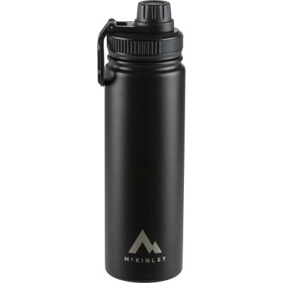 Trinkbehälter Trinkflasche Vacuum 0,6L Schraubverschl. in schwarz