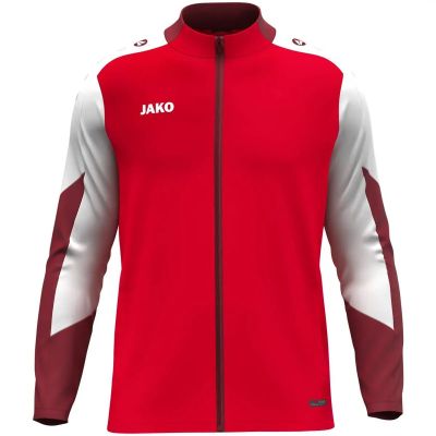 Herren Sportanzug Polyesterjacke Dynamic in silber