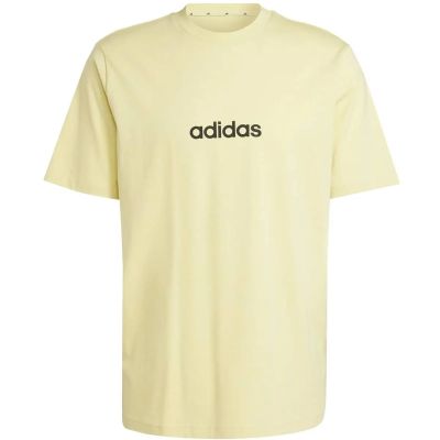 Herren Shirt Essentials Linear Single Jersey in braun