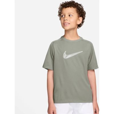 Kinder Shirt B NK DF MULTI SS TOP HBR in weiß