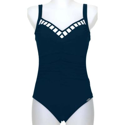 Damen Badeanzug in blau