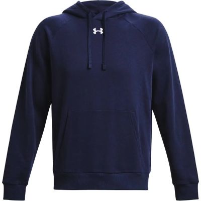 Herren Kapuzensweat UA RIVAL FLEECE HOODIE in blau