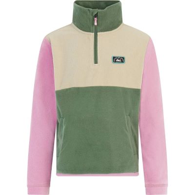 Kinder Rolli PRTInke JR 1/4 zip active top in pink