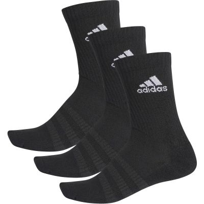 adidas Cushioned Crew Socken 3 Paar in schwarz