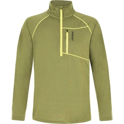 Herren Rolli PRTRekody 1/4 zip active top in braun