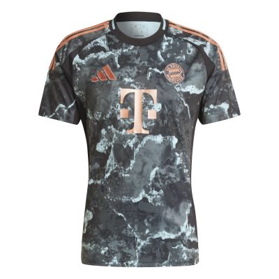 FC BAYERN 2024/2025 AWAY JERSEY in schwarz