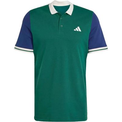 Herren Polo Heritage Tennis in blau