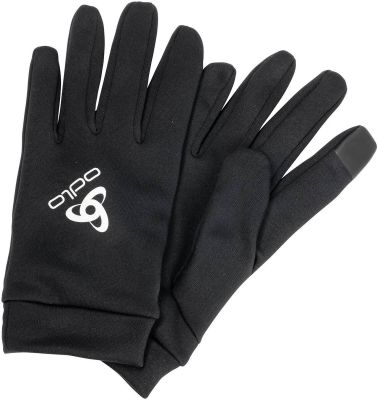 ODLO Herren Handschuhe Gloves STRETCHFLEECE LINER ECO in schwarz