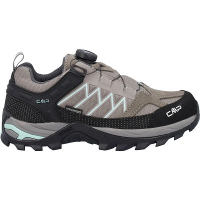 Damen Trekkinghalbschuhe RIGEL LOW WMN FITGO TREKKING SHOES WP in schwarz