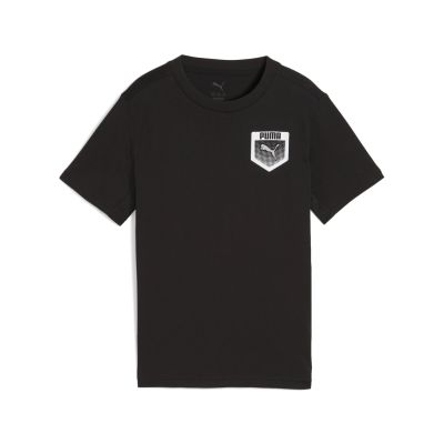 ACTIVE SPORTS Graphic Tee B in schwarz