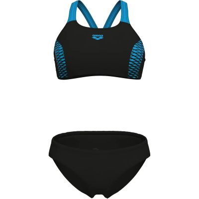 Damen Bikini WOMEN`S OPENINGS BIKINI ENERGY BACK in schwarz