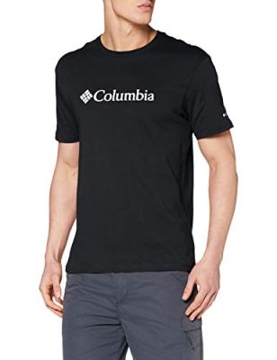 COLUMBIA Herren Unterjacke CSC Basic Logo Short Sleeve in 010 black