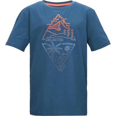 Kinder Shirt KOS 137 BYS TSHRT in blau