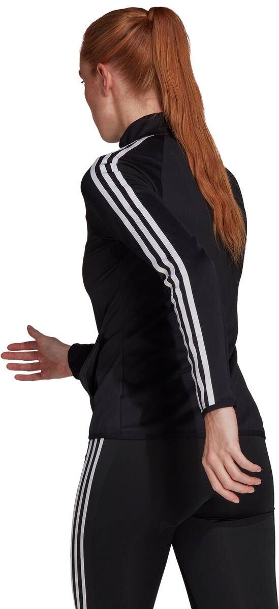 ADIDAS Damen Jacke W 3S TJ - Jacken / Anoraks - Artikelnummer: GL3800 - 000  BLACK/WHITE