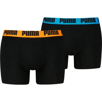 Herren Unterhose MEN EVERYDAY BASIC BOXER 2P in schwarz