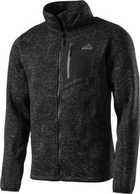 McKINLEY Herren Fleecejacke "Skeena II" in schwarz