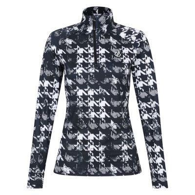 Divulge Core Str in 4j7 black distressed dogtooth print
