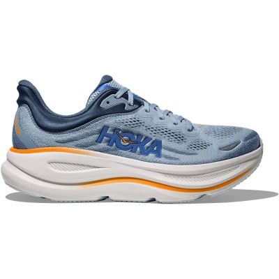 HOKA Herren Laufschuhe BONDI 9 in silber