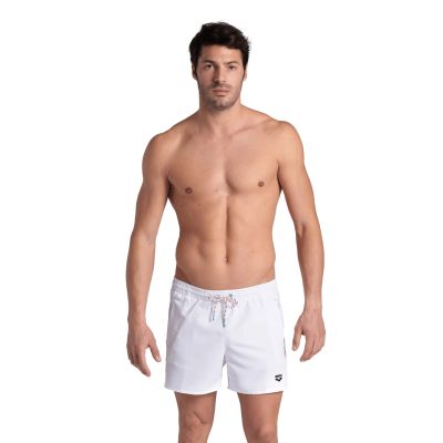 MEN`S ARENA PRO_FILE BEACH SHORT LOGO in weiß