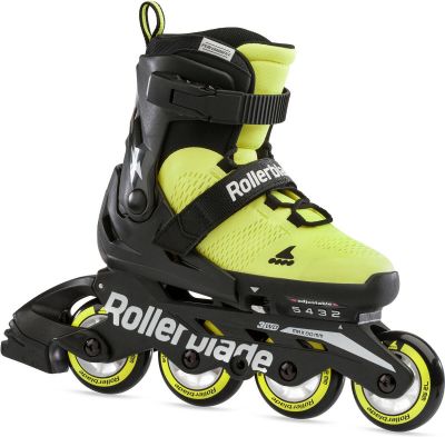 ROLLERBLADE Kinder Inlineskates MICROBLADE SE in braun