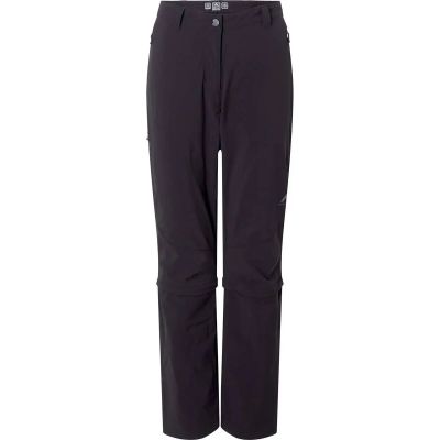 Damen Hose Da.-Abzipphose Mandorak II W SHT in schwarz